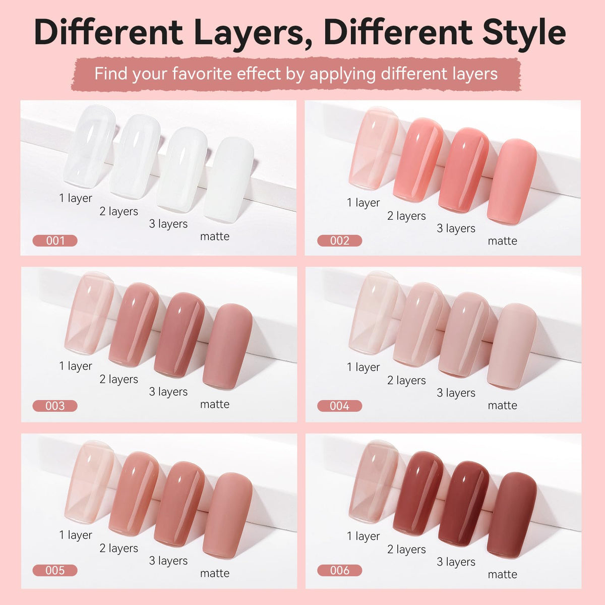 MIZHSE polish on fingernails showing natural nude finish and shine