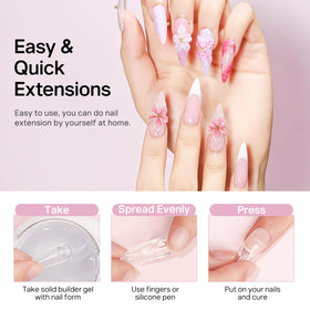 MIZHSE hand sculpting a gel petal, fast shaping and placement