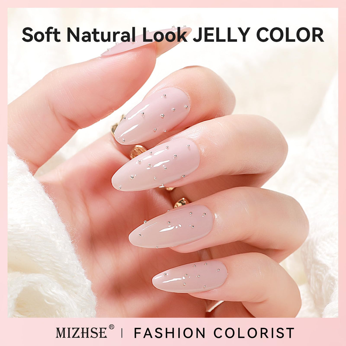 MIZHSE texture wet drop closeup illustrating smooth, even coverage