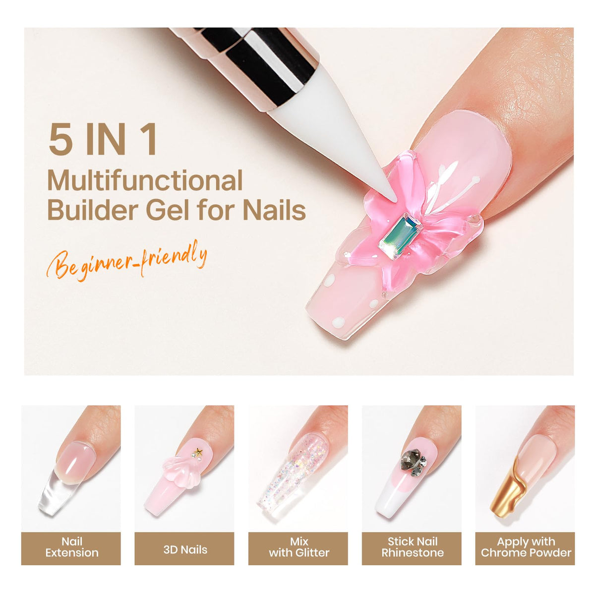 MIZHSE white builder gel sculpted arch detail showing high-contrast opaque build