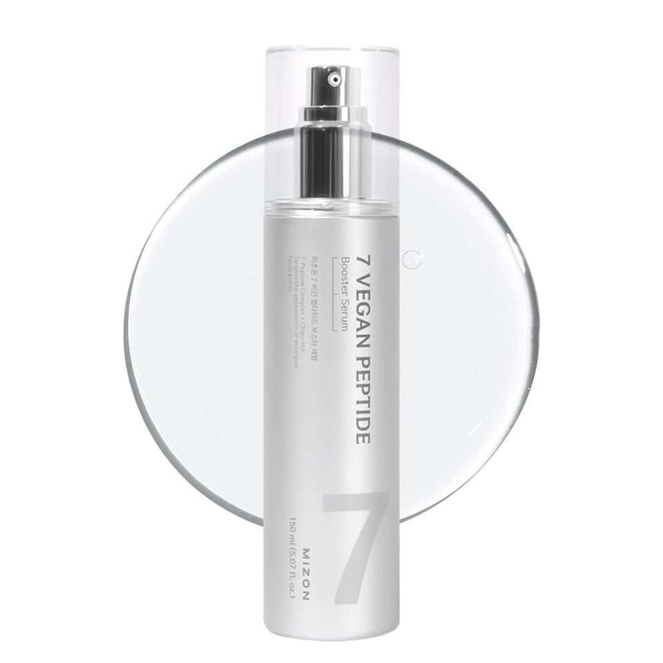 MIZON front packaging showing bottle and label, clear product identification and benefit