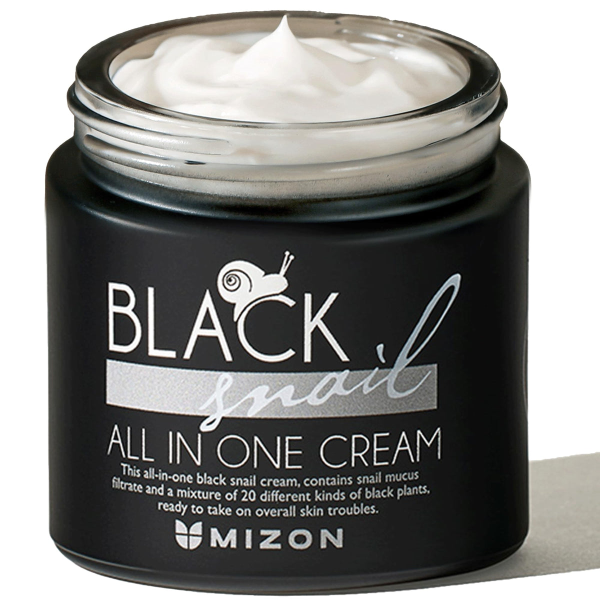 MIZON front jar showing label for quick identification and trust