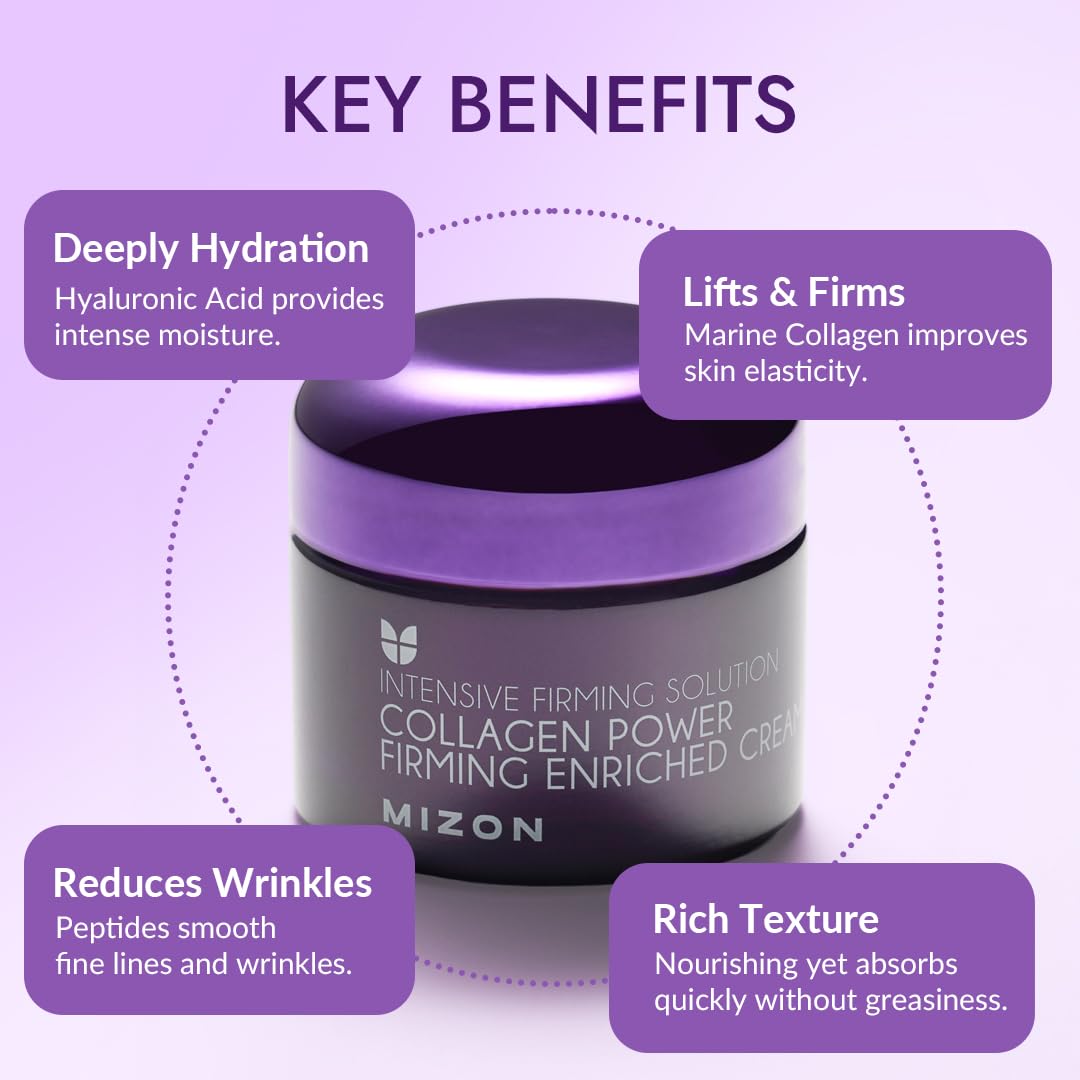 MIZON open jar with spatula showing hygienic scoop and nourishing formula