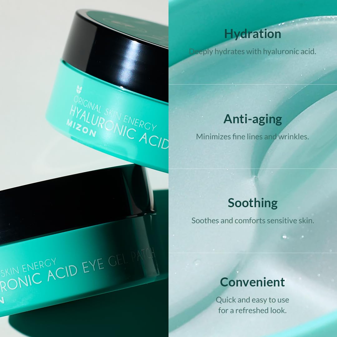 MIZON product label listing triple hyaluronic acid and seaweed actives