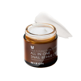 MIZON jar front view showing clean packaging and product benefit