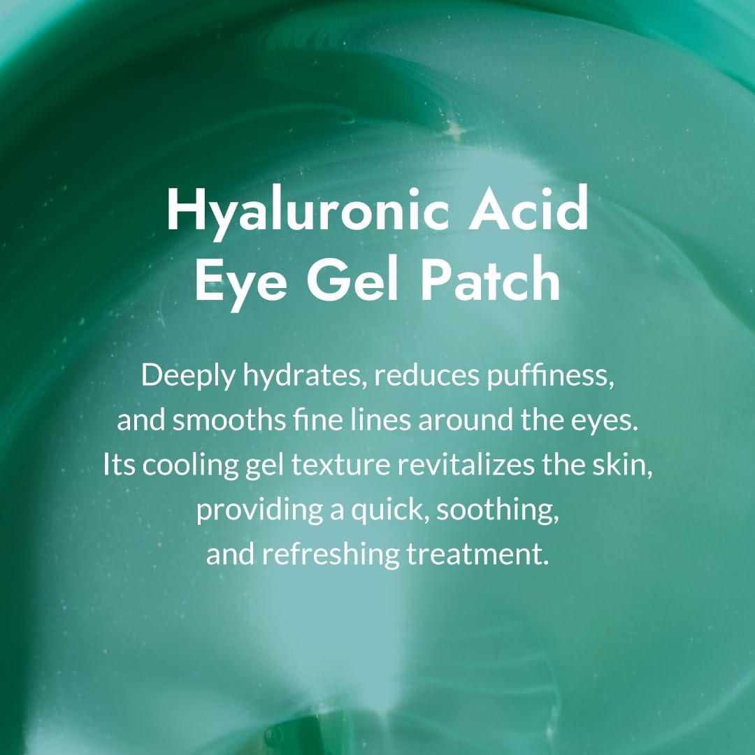 MIZON close-up hydrogel patch texture illustrating cooling hydration