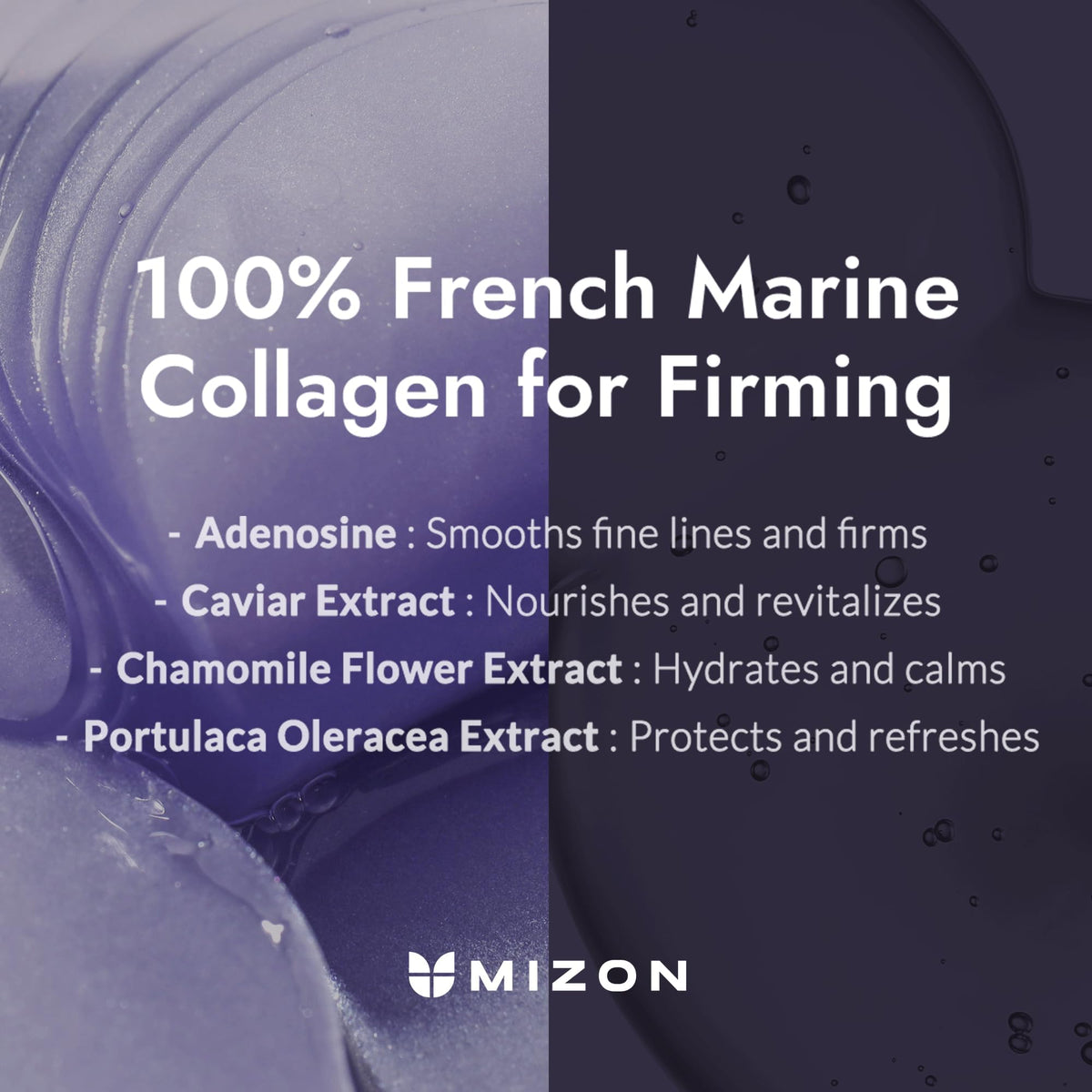 MIZON pillowed patch profile demonstrating snug fit and comfort