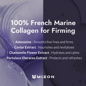 MIZON pillowed patch profile demonstrating snug fit and comfort