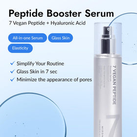 MIZON pump dispensing serum, shows controlled application and hygienic use benefit