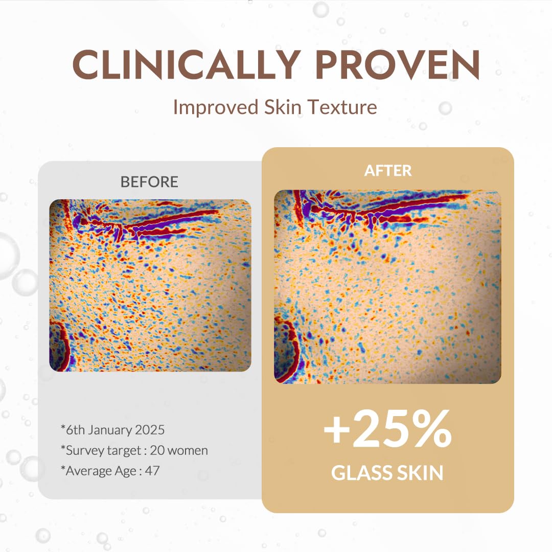 MIZON applying drops to cheek showing layering under moisturizer for better hydration