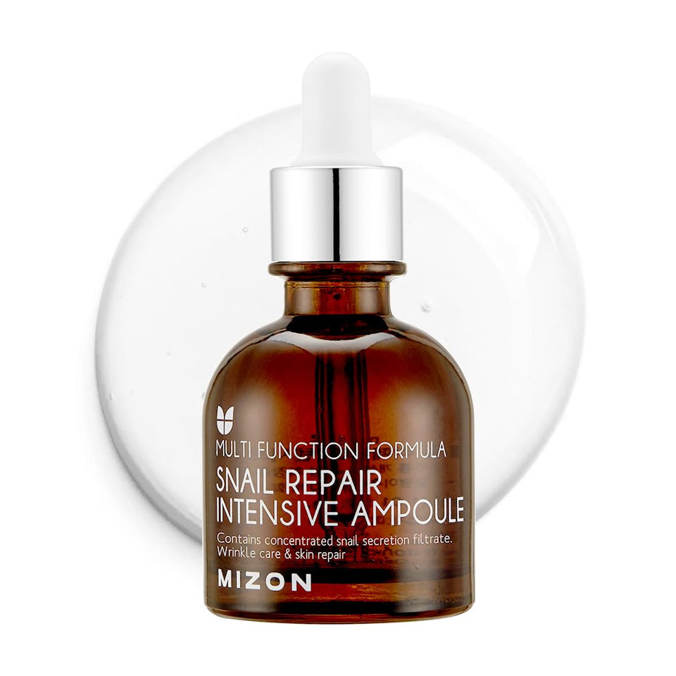 MIZON front bottle view showing compact ampoule and clear branding for quick recognition