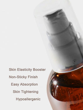 MIZON being applied on hand demonstrating spreadability and immediate hydration benefit