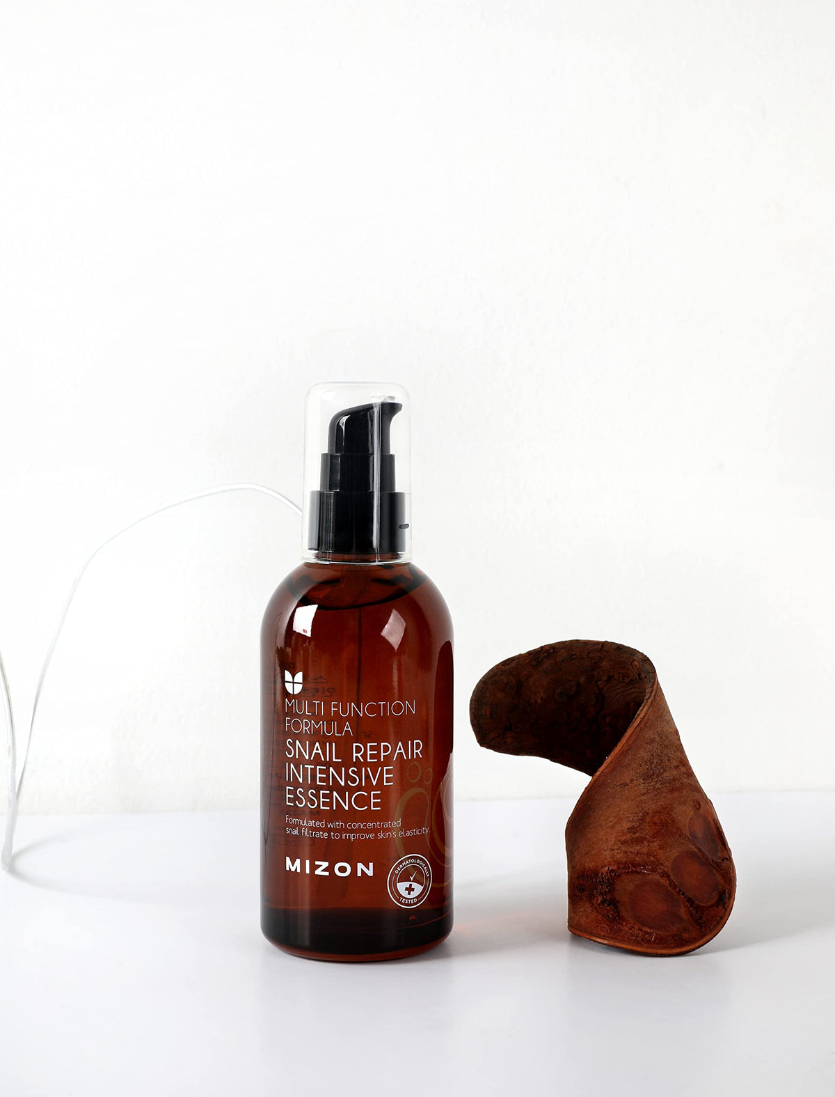 MIZON on bathroom counter in routine setting showing everyday use benefit