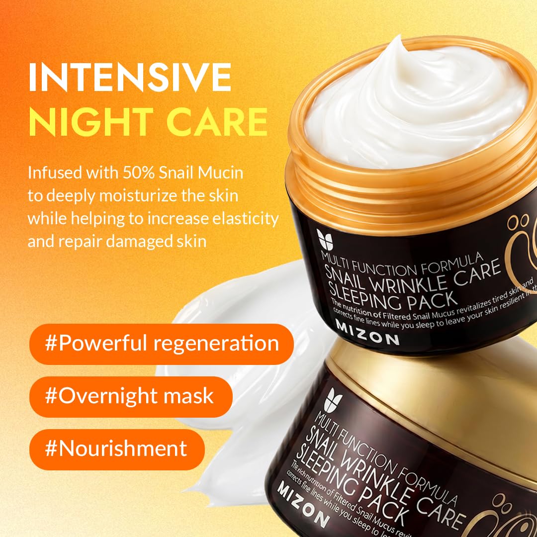 MIZON close-up of mask texture highlighting rich gel and easy absorption benefit