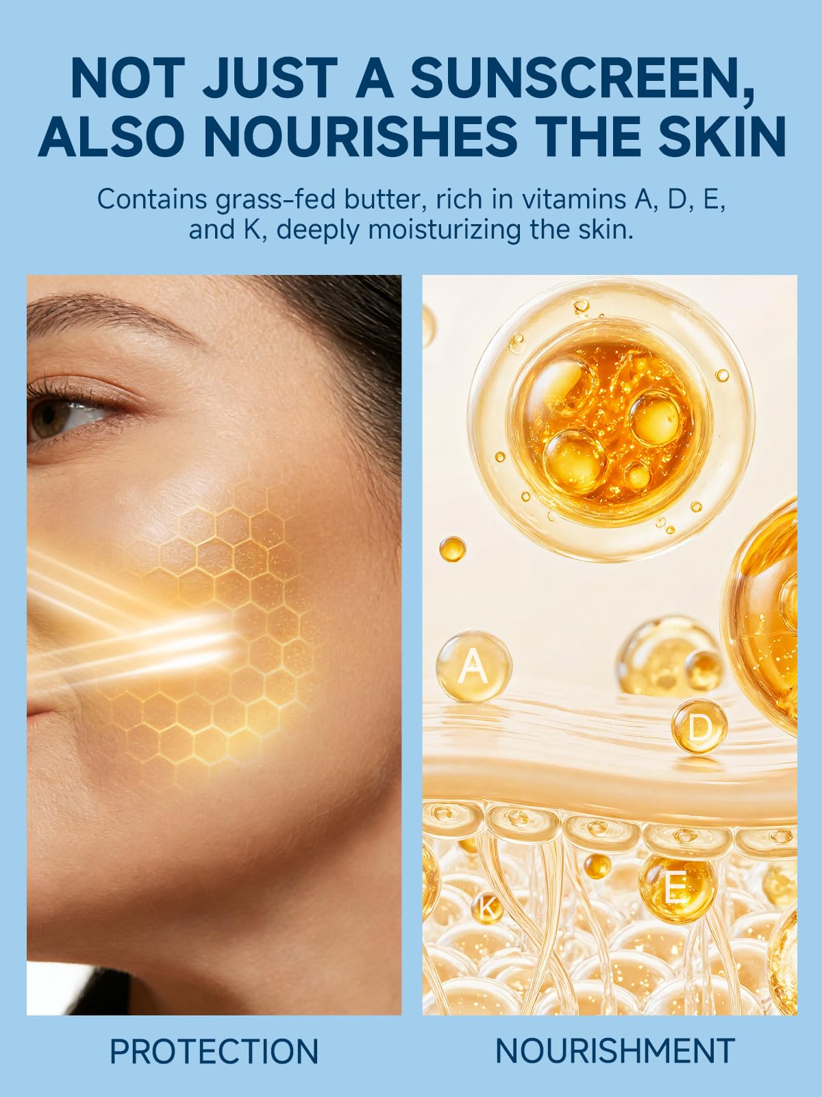 mkzea application on face demonstration for smooth non-greasy coverage