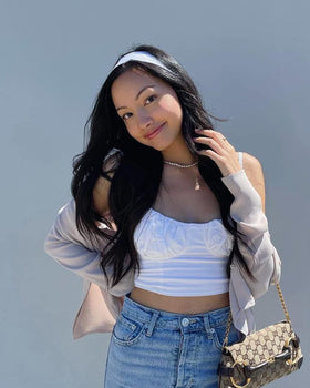 MLMOMVME hand stretching band to show elastic recovery and comfortable fit