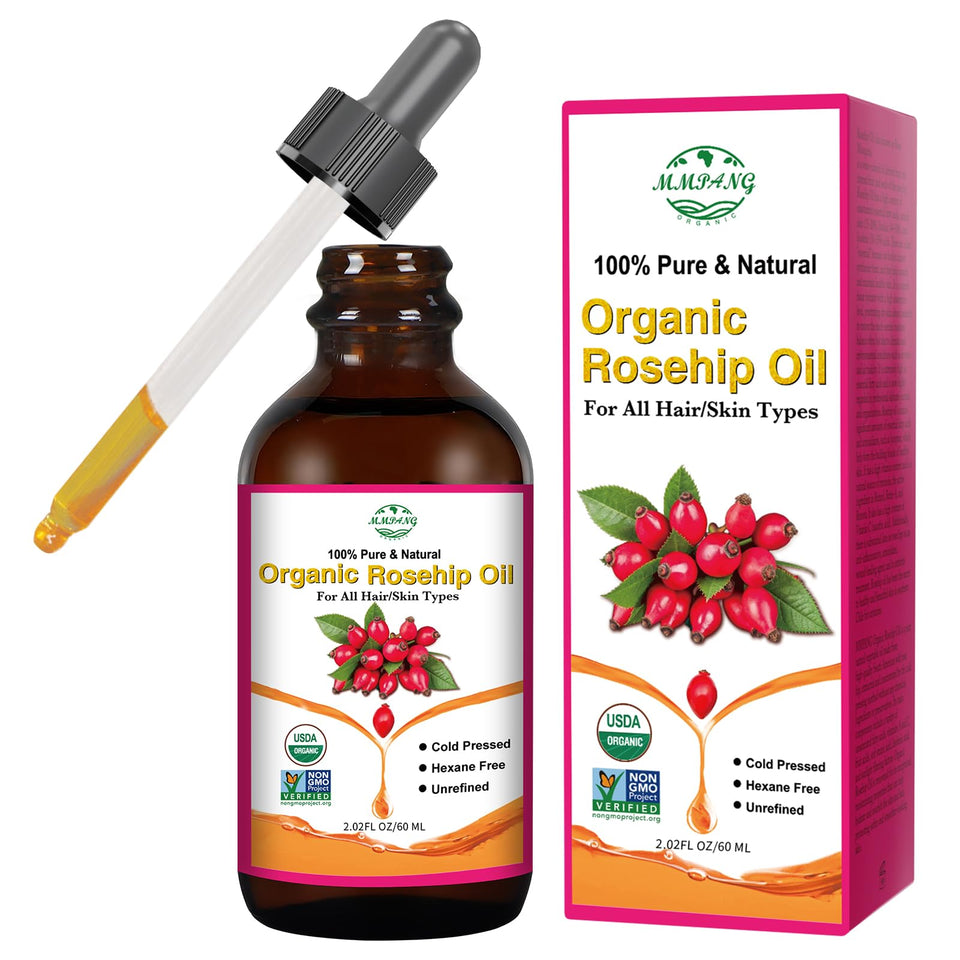 MMPANG bottle front view showing organic label and size for clarity