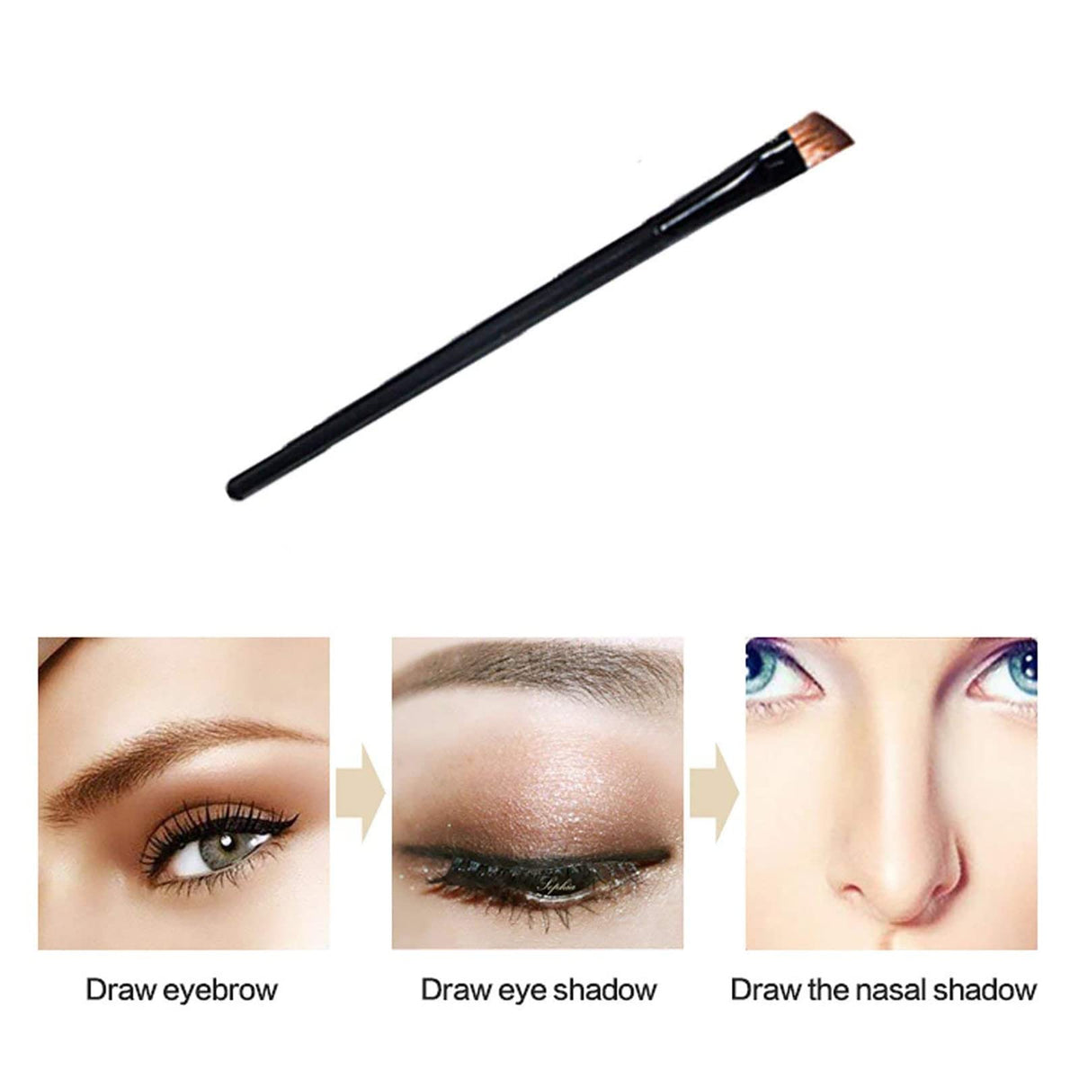 Moakxer product label with shade 201# dark brown for accurate color selection