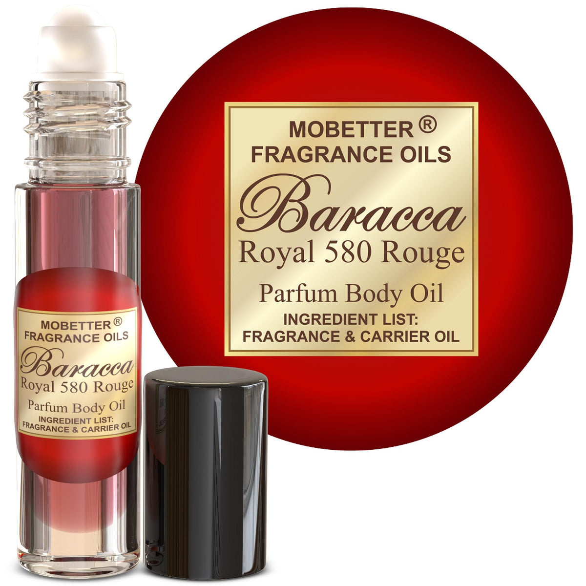 MOBETTER FRAGRANCE OILS front bottle showing compact travel-ready design and lasting scent