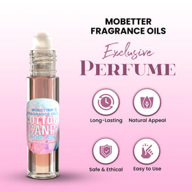 MOBETTER FRAGRANCE OILS metal rollerball close-up delivering precise, mess-free application