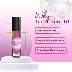 MOBETTER FRAGRANCE OILS oil texture on skin showing rich, long-lasting fragrance absorption