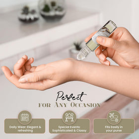 MOBETTER FRAGRANCE OILS with travel pouch highlighting spill-proof convenience