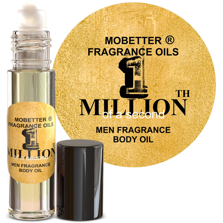 MOBETTER FRAGRANCE OILS front roll-on bottle showing compact travel-friendly design and secure cap