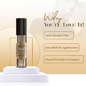MOBETTER FRAGRANCE OILS side view of glass bottle showing printed label and durable packaging benefit