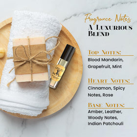 MOBETTER FRAGRANCE OILS held in hand to show size and portability for commuting and travel
