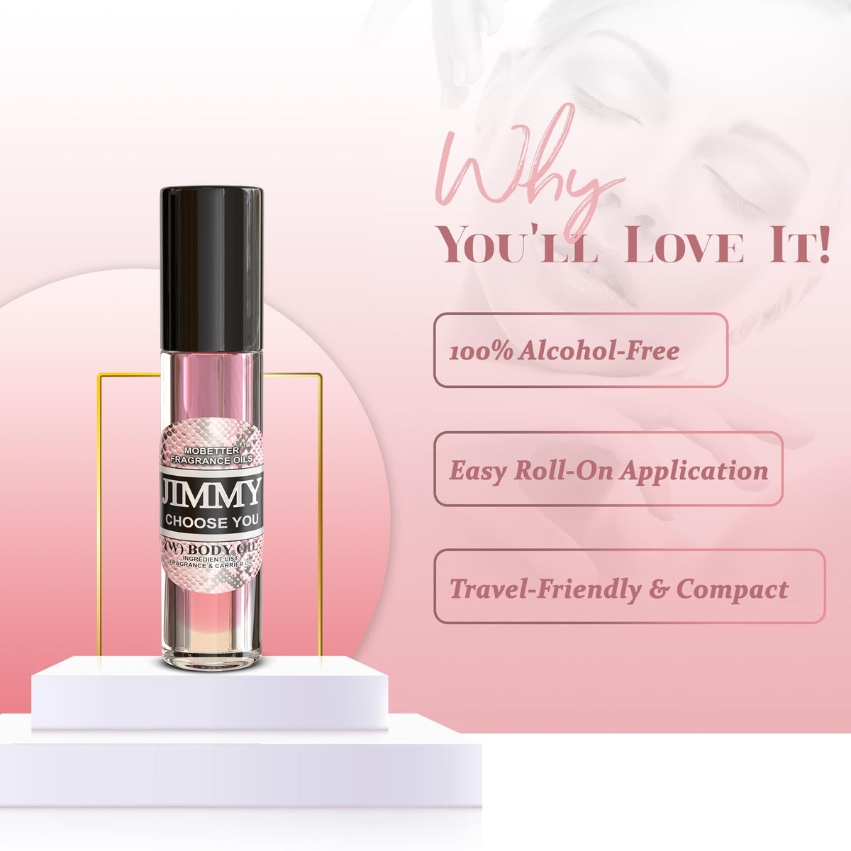 MOBETTER FRAGRANCE OILS oil texture closeup illustrating smooth, long‑lasting scent