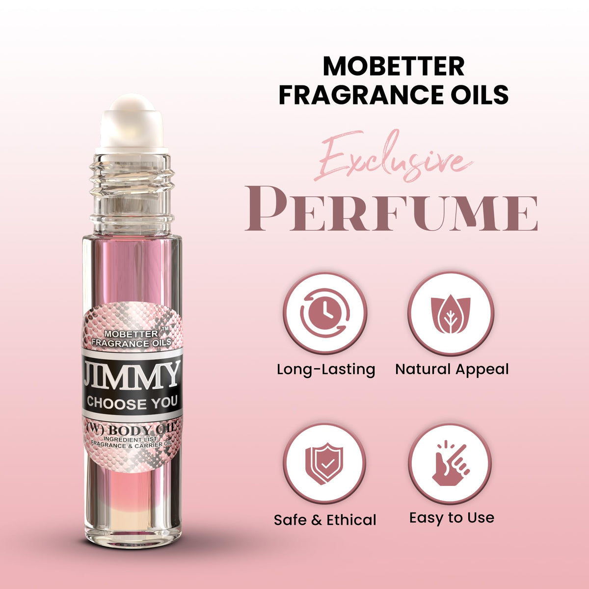 MOBETTER FRAGRANCE OILS roll‑on applicator detail for precise, mess‑free use