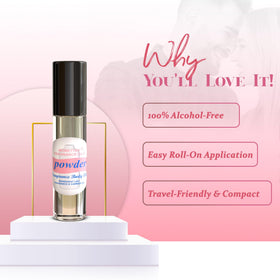 mobetter fragrance oils oil drop on skin showing concentrated texture