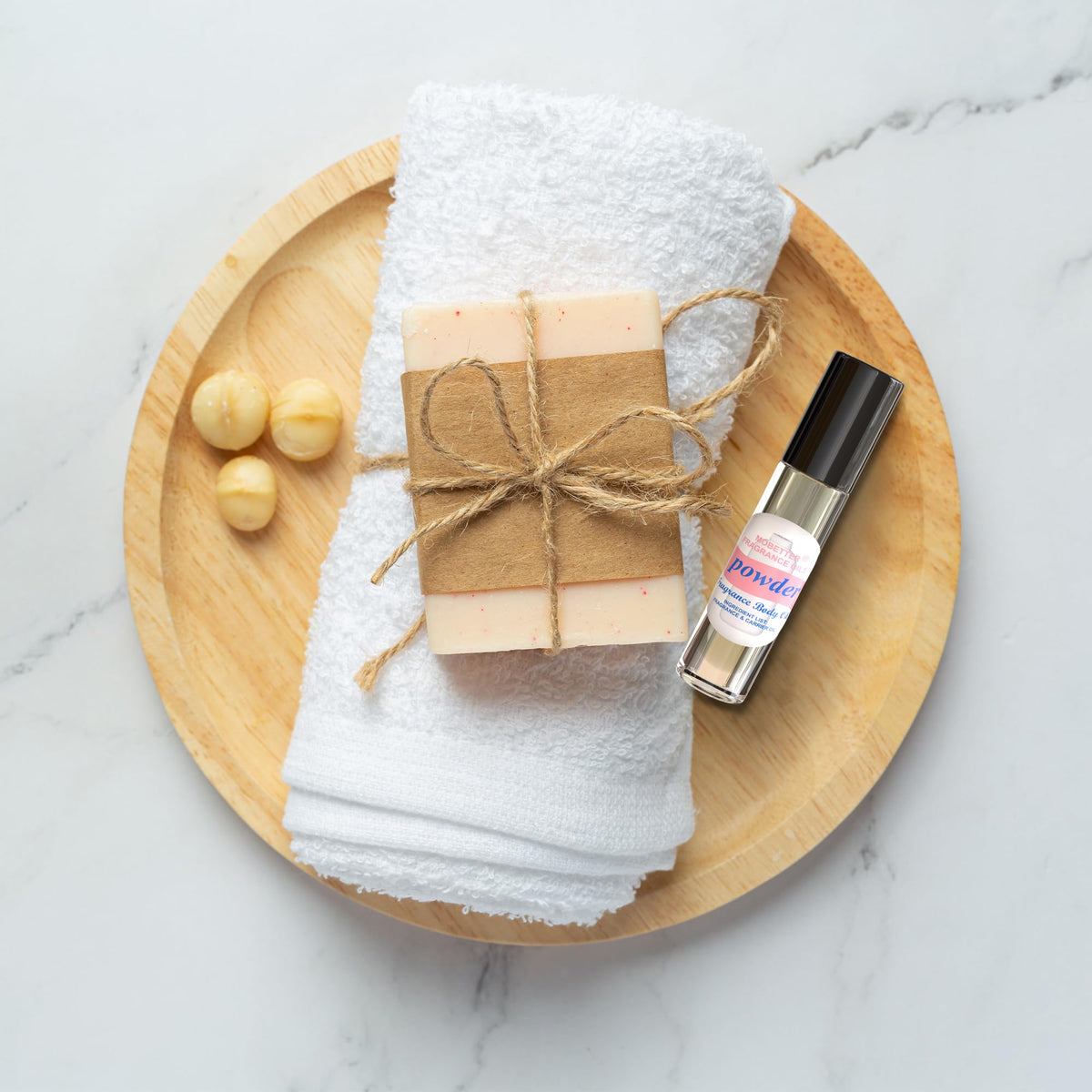 mobetter fragrance oils applied on wrist illustrating subtle, long-lasting scent