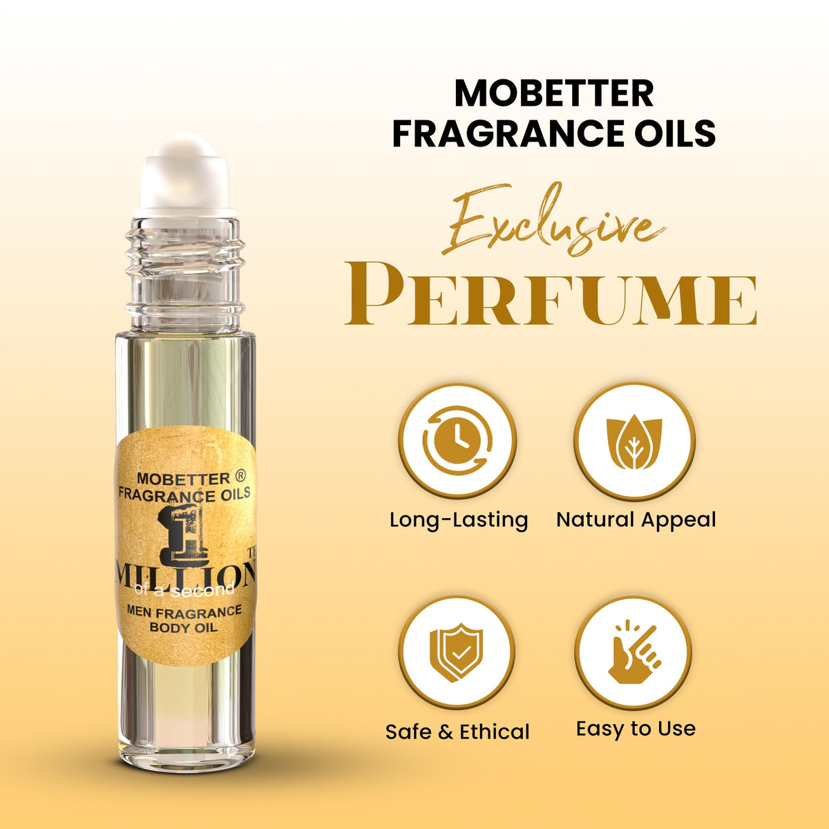MOBETTER FRAGRANCE OILS rollerball close-up highlighting smooth applicator for precise, mess-free use