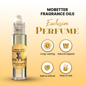MOBETTER FRAGRANCE OILS rollerball close-up highlighting smooth applicator for precise, mess-free use