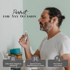 MOBETTER FRAGRANCE OILS being applied to wrist in lifestyle scene for subtle, everyday fragrance wear