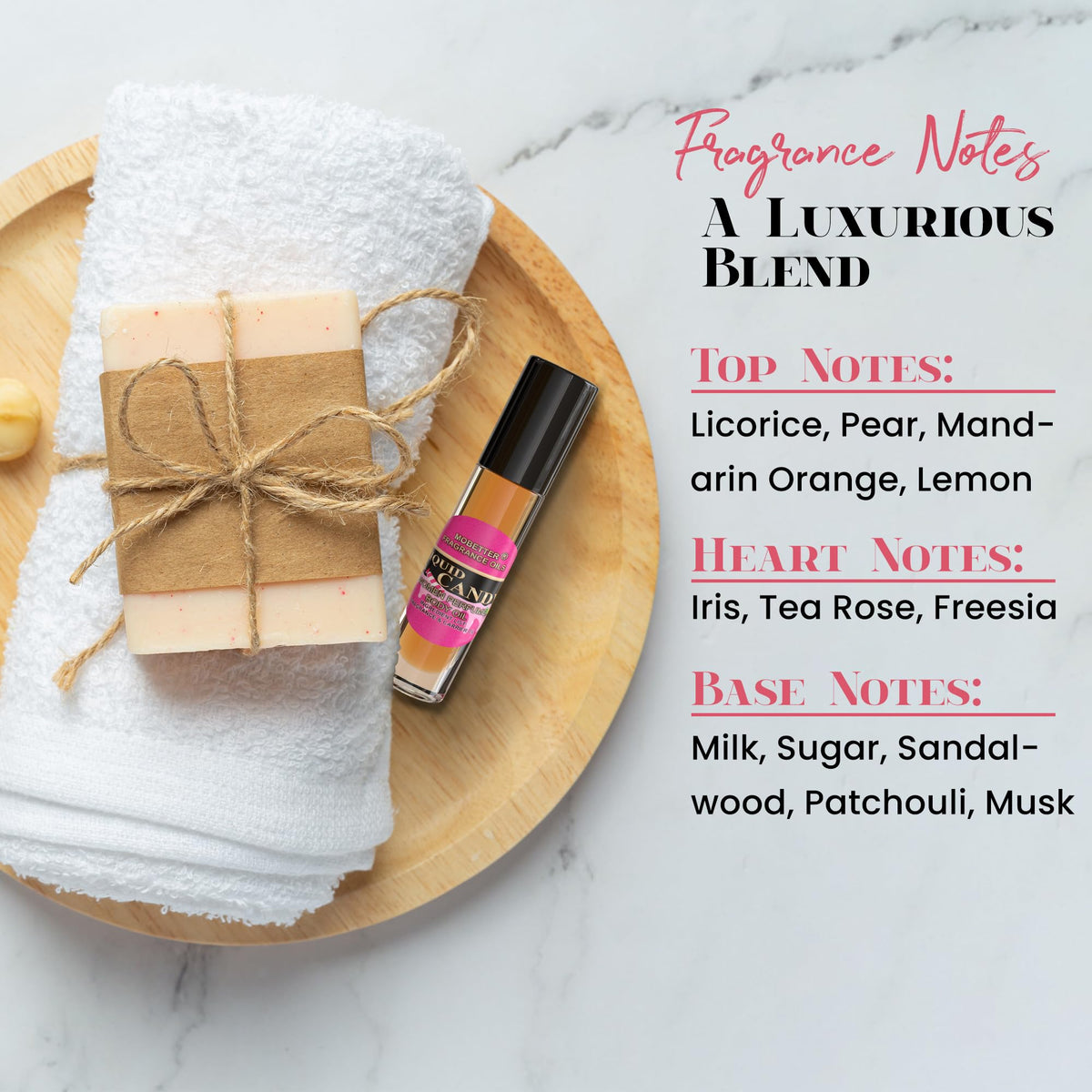 MOBETTER FRAGRANCE OILS bottle in hand to show travel-friendly size and portability