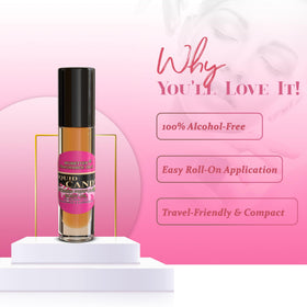 MOBETTER FRAGRANCE OILS oil texture drop demonstrating rich, alcohol-free formulation