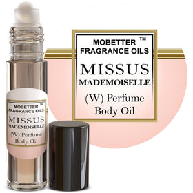 MOBETTER FRAGRANCE OILS front bottle view showing elegant label and compact design