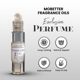 MOBETTER FRAGRANCE OILS oil droplet on skin displaying rich texture and long‑lasting aroma delivery