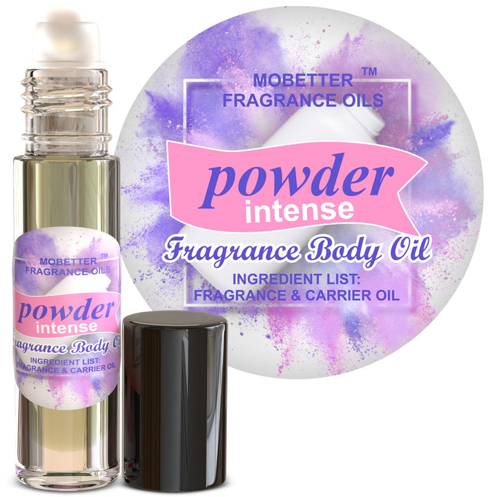 MOBETTER FRAGRANCE OILS front bottle view showing sleek roll-on packaging and portable benefit