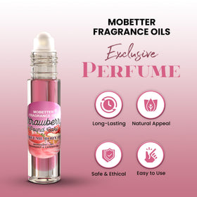MOBETTER FRAGRANCE OILS roll-on applicator focused for precise application