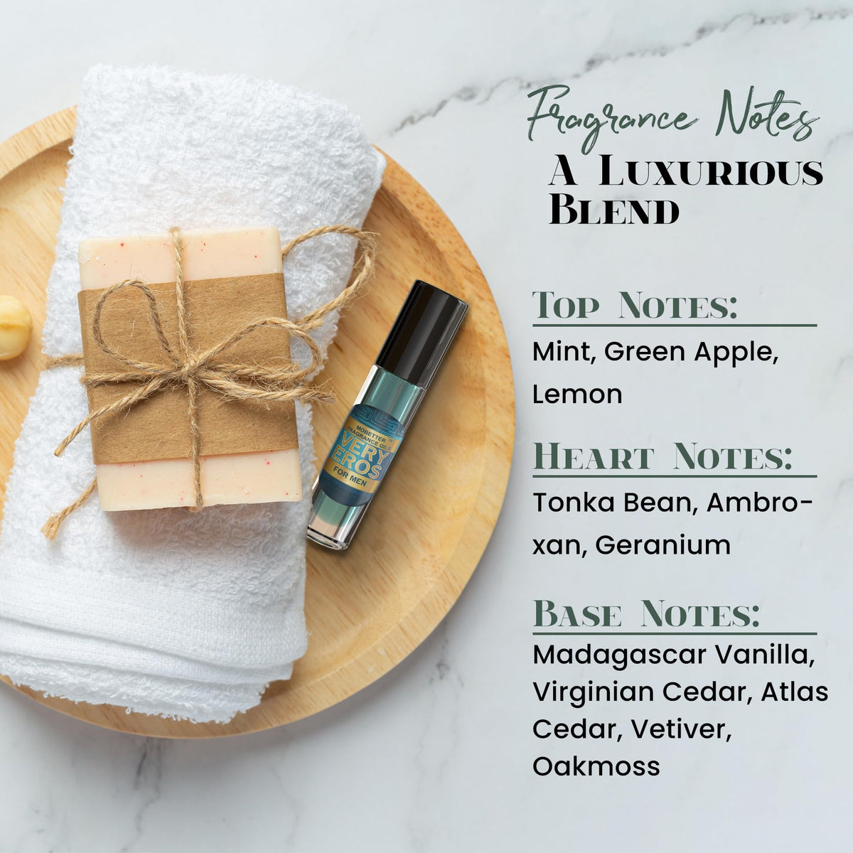 MOBETTER FRAGRANCE OILS application on wrist illustrates easy pulse-point use