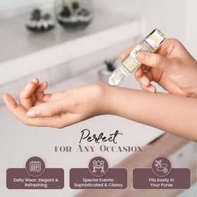 MOBETTER FRAGRANCE OILS label detail showing ingredients and alcohol-free benefit