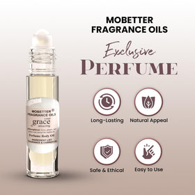 MOBETTER FRAGRANCE OILS rollerball close-up highlights smooth application benefit