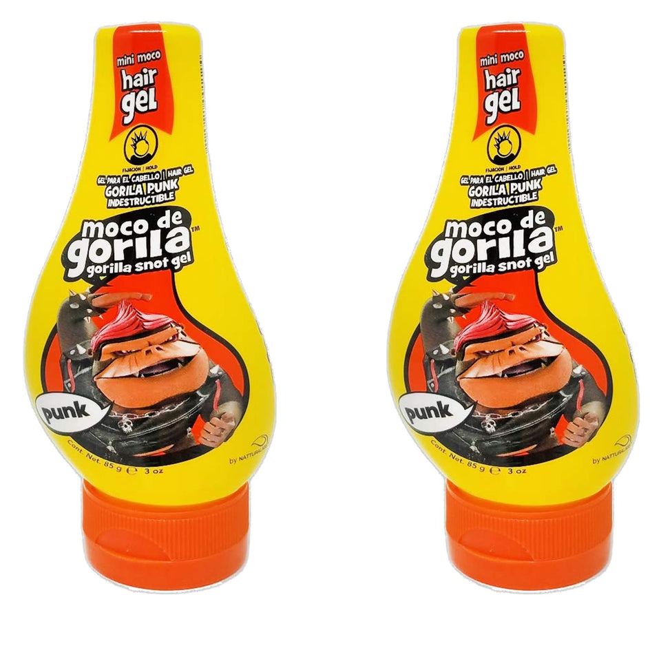 Moco de Gorilla front packaging travel-size pack providing strong hold