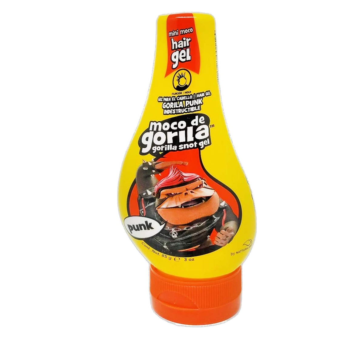 Moco de Gorilla open jar showing gel texture for firm styling control