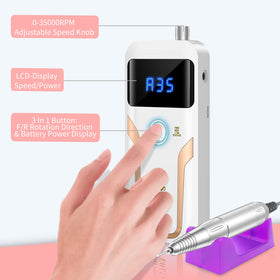 MOCOWIND charging cable and accessories assembled for convenient recharging