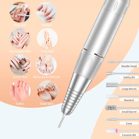 MOCOWIND aluminum handpiece close-up highlighting low vibration comfort
