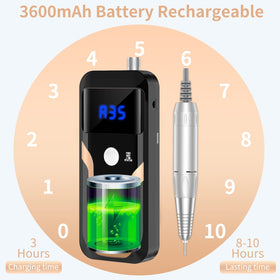 MOCOWIND LCD control panel displaying speed and battery for easy monitoring
